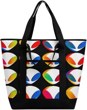Women's Large-Capacity Thermal Tote Bag Stylish Work & Commute Handbag