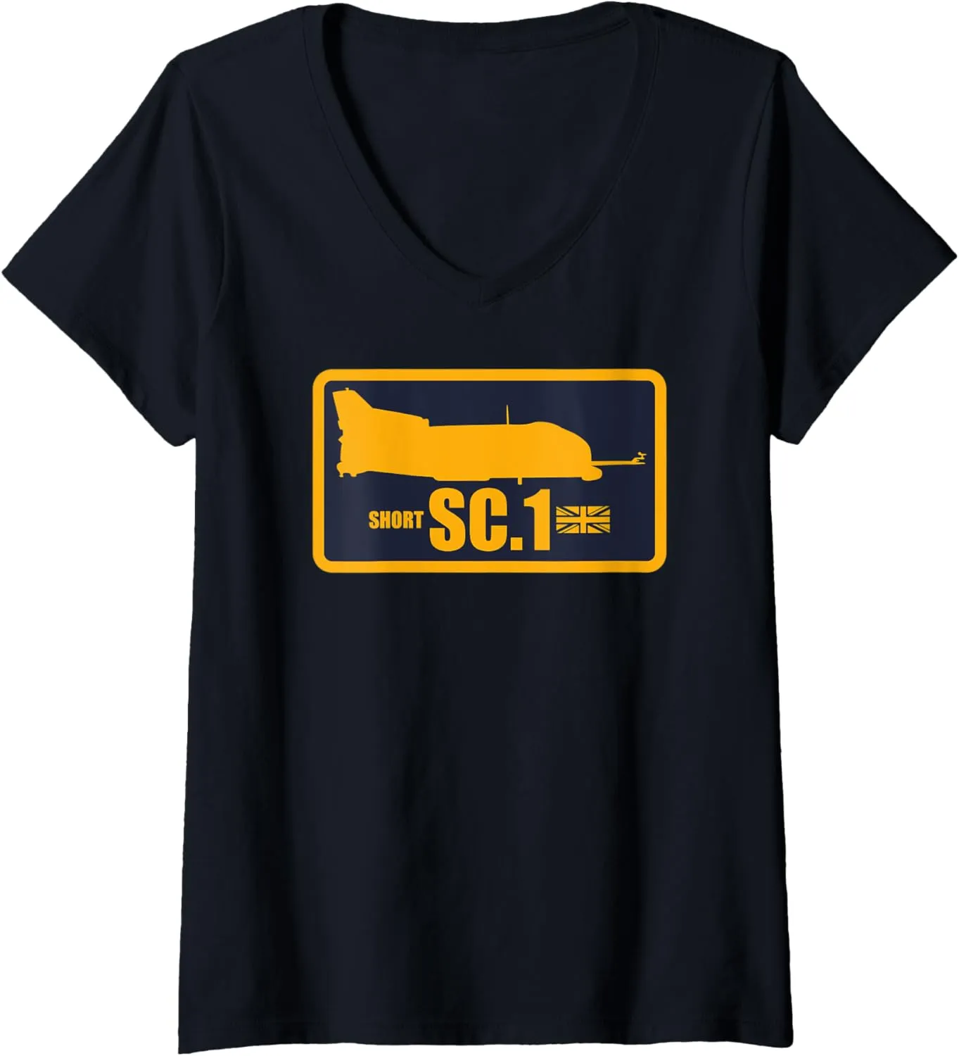 Womens Short SC.1 V-Neck T-Shirt