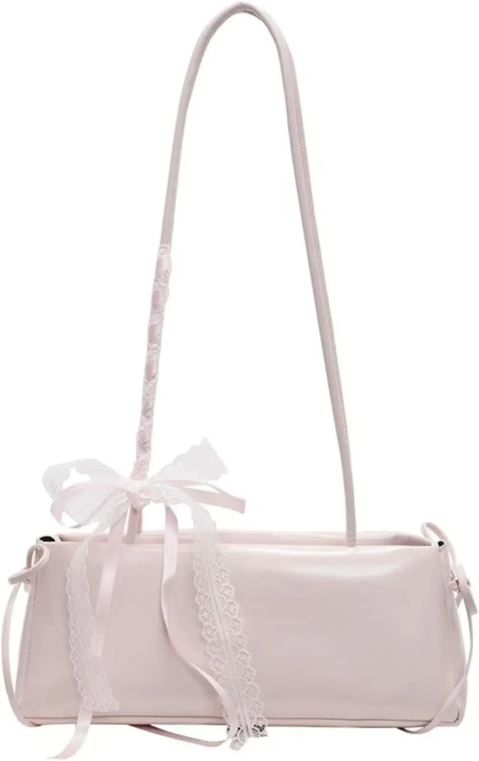 Women's shoulder bag,niche design armpit bag,ballet style purse with silk scarf,for date and party