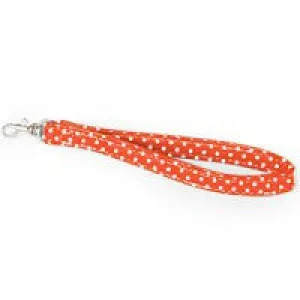 WRISTLET in Coral Polka Dot