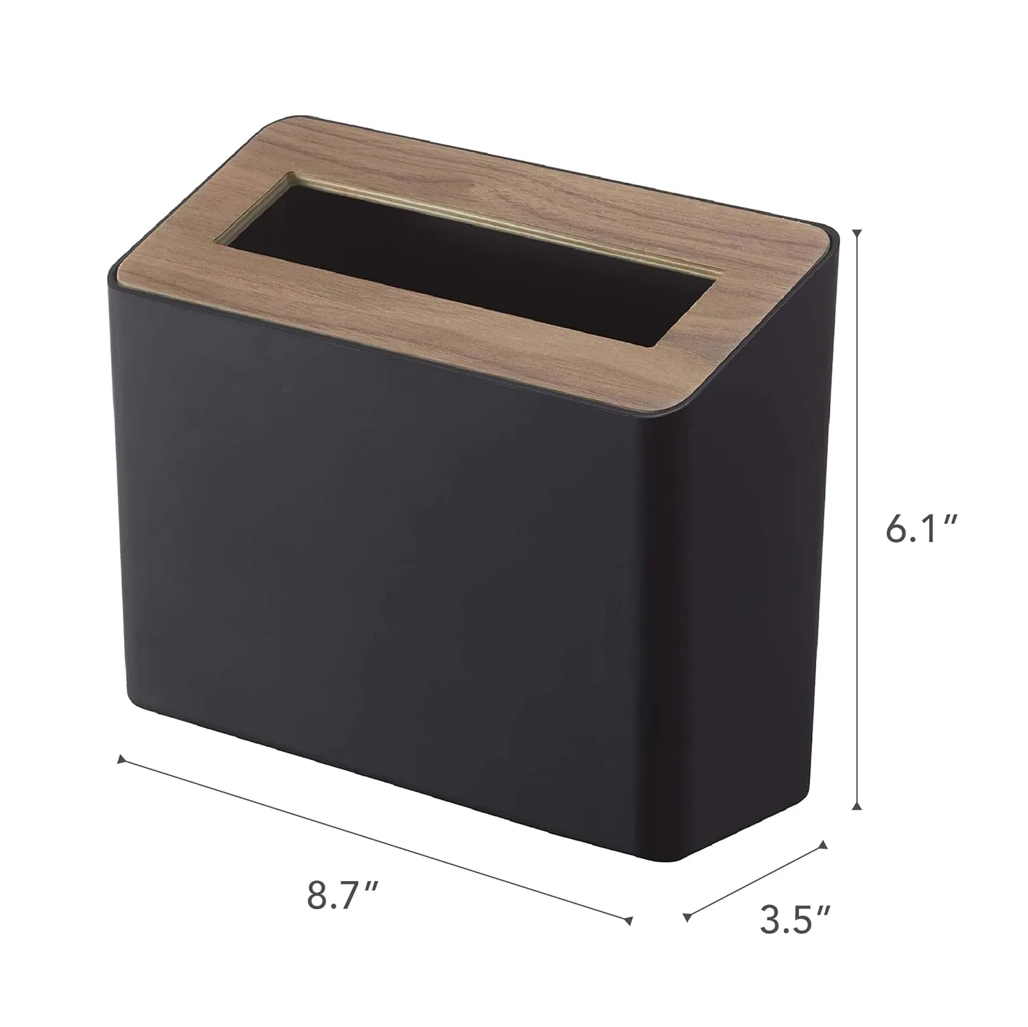 Yamazaki Home Table Top Trash Can - No Assembly Req.