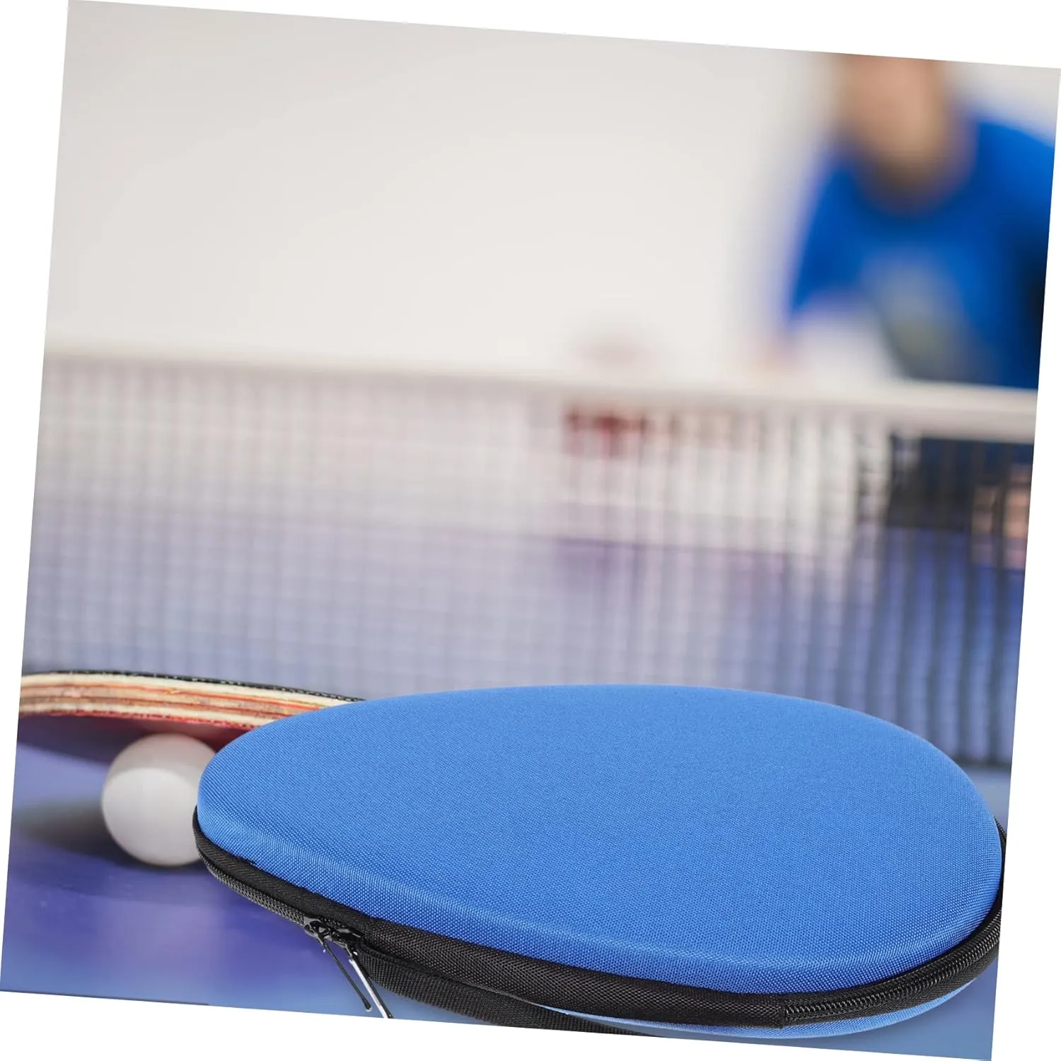 Yardwe 2pcs Table Tennis Racket Storage Bag Anti-shock Case for Bat Compact Practical Organizing Case