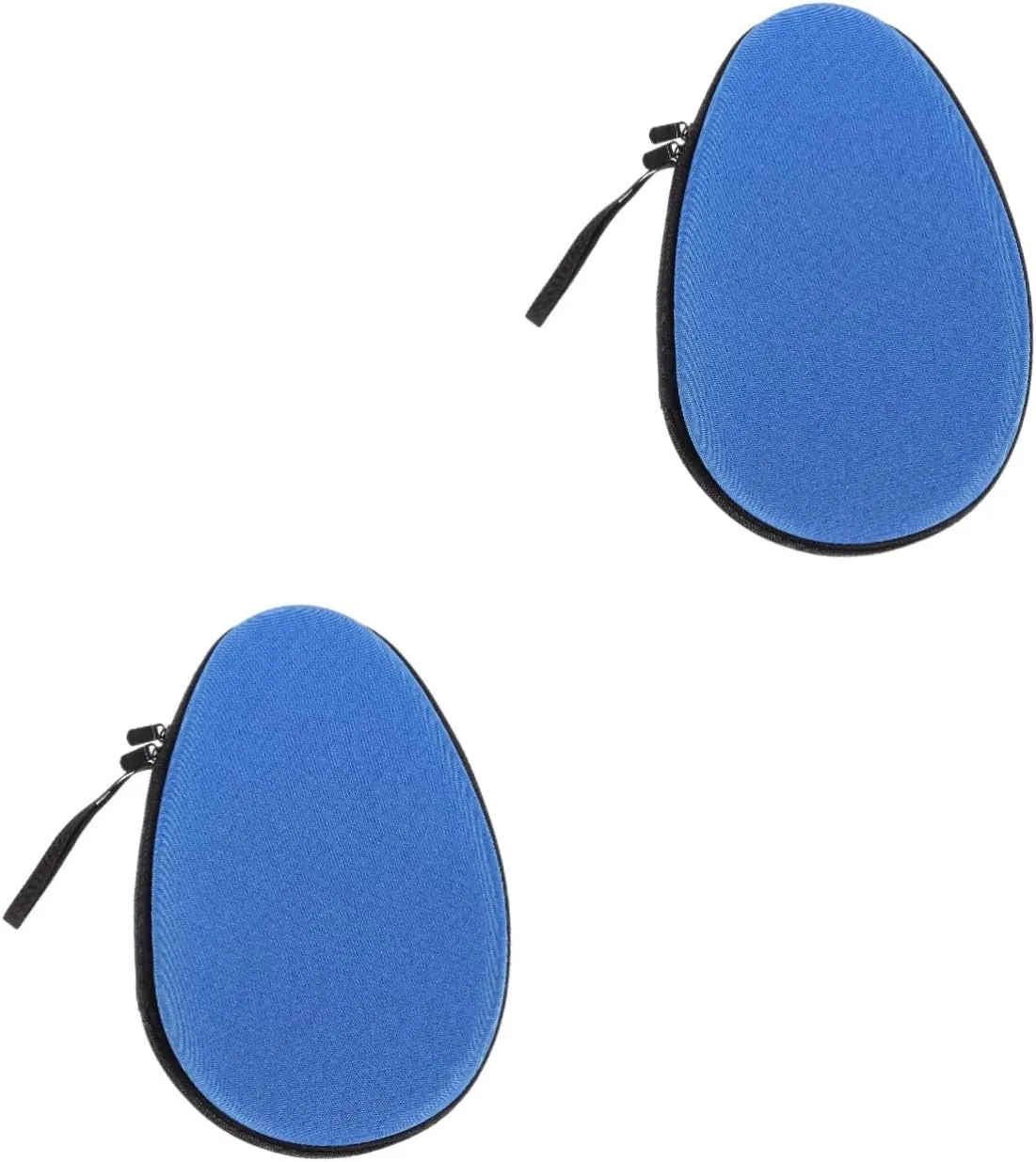 Yardwe 2pcs Table Tennis Racket Storage Bag Anti-shock Case for Bat Compact Practical Organizing Case