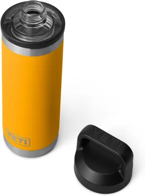 YETI Rambler 18 oz Bottle, Leakproof, Vacuum Insulated, Stainless Steel with Chug Cap, Beekeeper