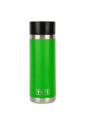 YETI RAMBLER 18 OZ BOTTLE W HOTSHOT CAP LTD CANOPY GREEN