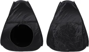 Yosoo Pop Up Sensory Tent Portable Easy Set Up Blackout Tent Kids Toddlers Black