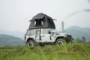 Your Camping Experience with Portable Inflatable Amphibious Tent, Quick Setup and for Cars and SUVs, Black