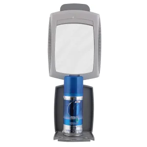 Zadro Z’Fogless Travel Shower Shaving Men’s Grooming Mirror, Black