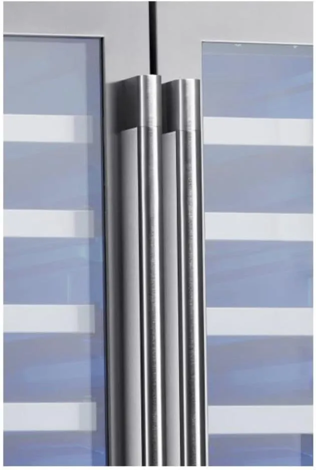 Zephyr PRHAN-C002 Pro Handle Kit for French Door Models (2 Per Kit) - Stainless Steel