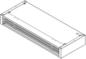 Zephyr ZRC-7000B Ductless Recirculating Kit for AK7000BS Range Hoods - Stainless Steel